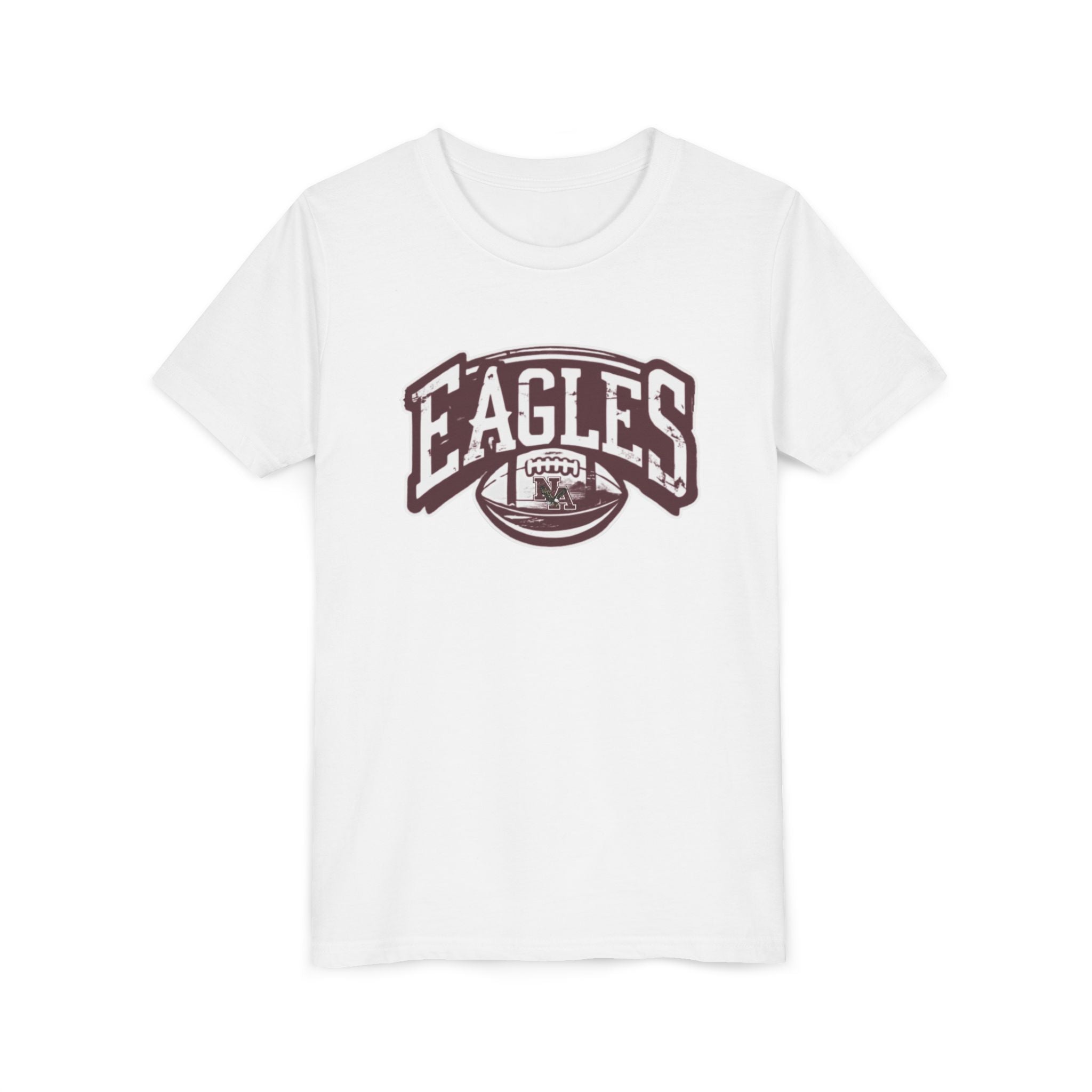 Youth New Albany Eagles Football Motion Graphic Short Sleeve Soft Tee