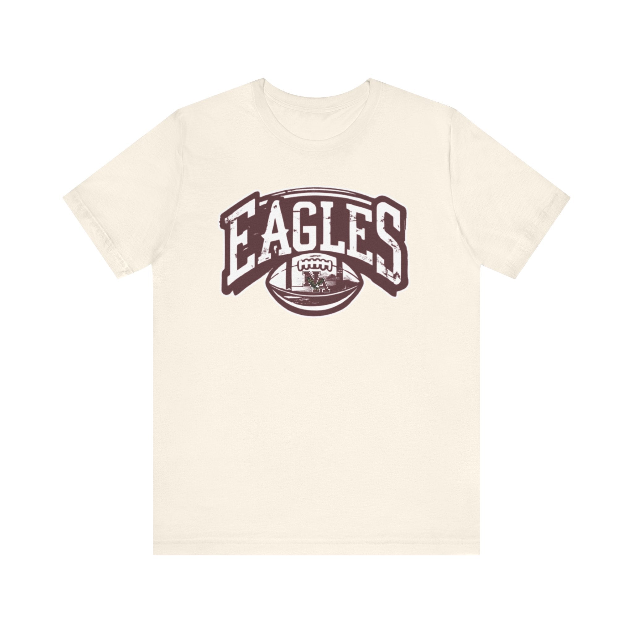 Adult Unisex New Albany Eagles Football Motion Graphic Short Sleeve Soft Tee