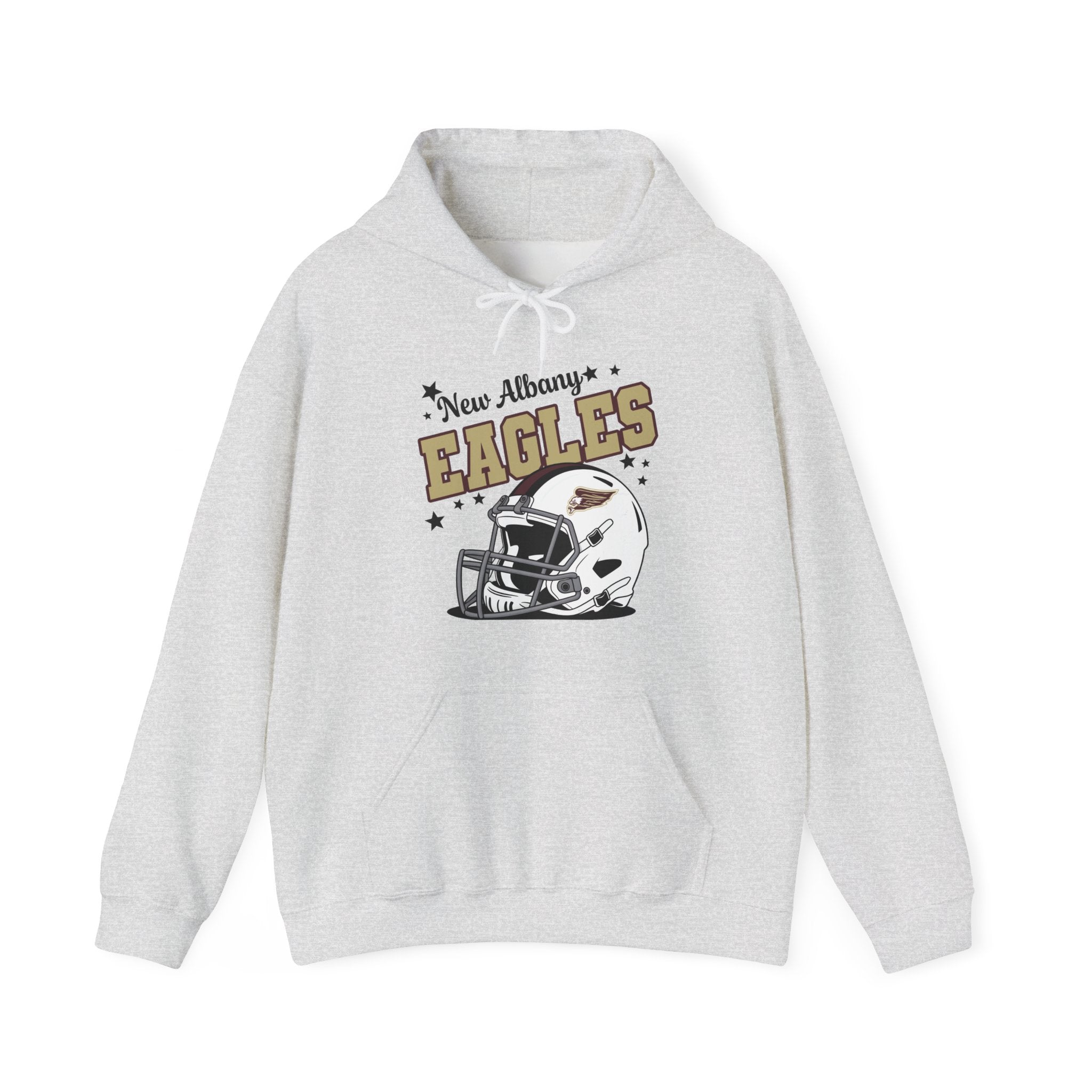 Adult Unisex New Albany Eagles Football Pride Graphic Hoodie