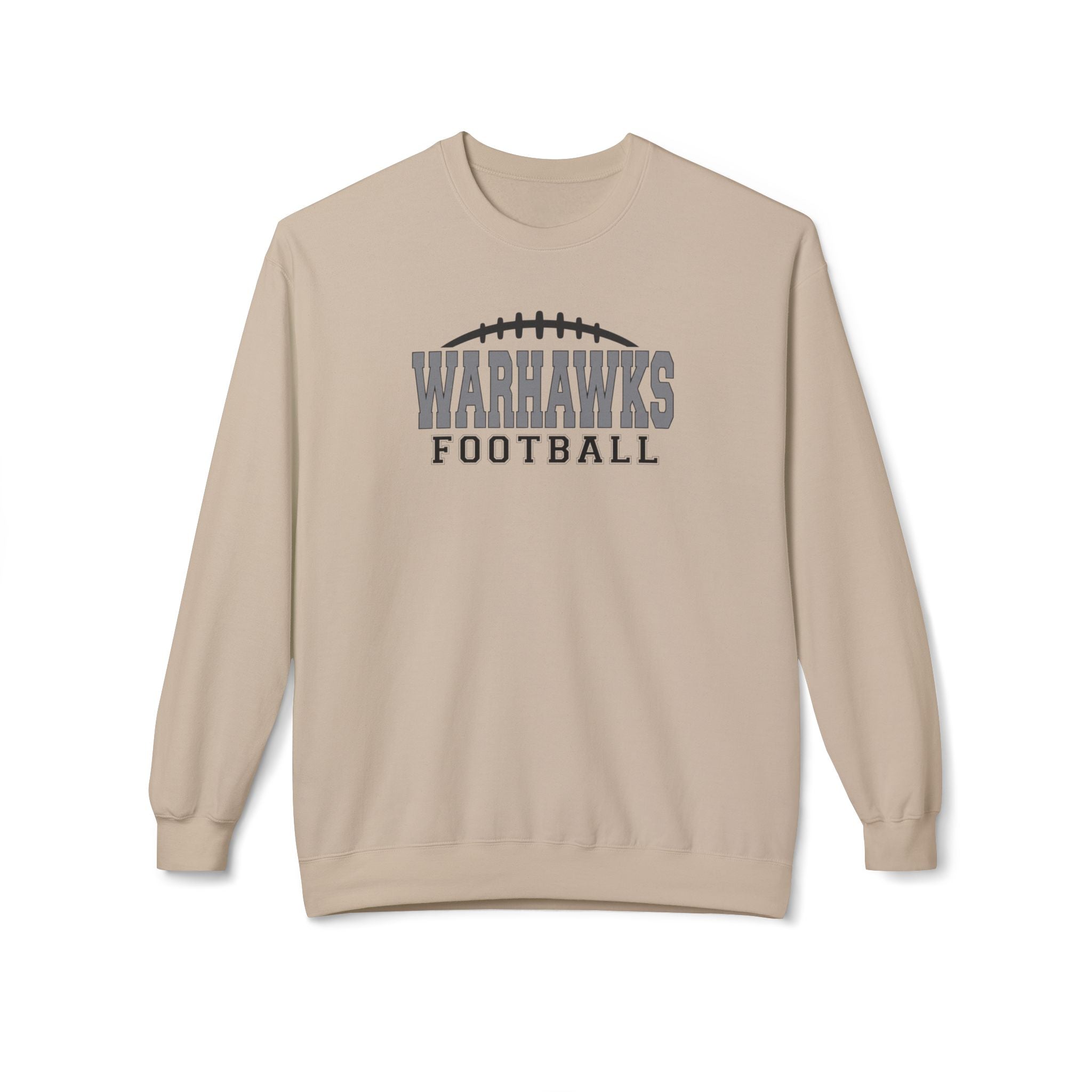 Adult Unisex Westerville Central Warhawks Football Laces Graphic Soft Style Sweatshirt