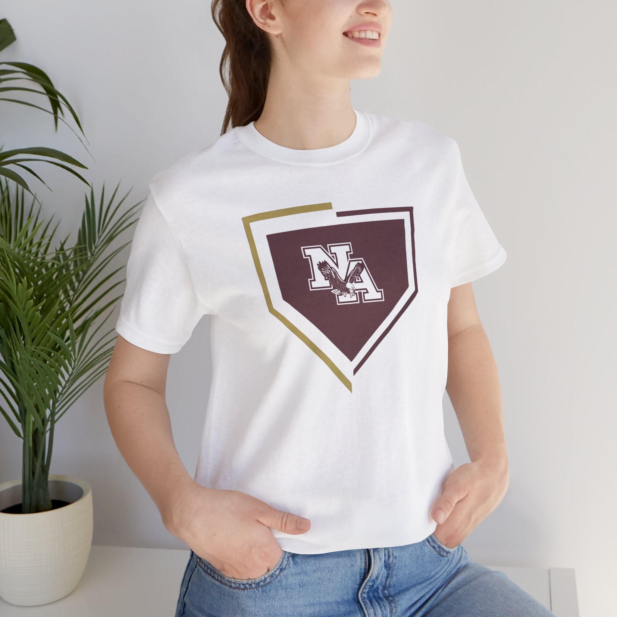 Adult Unisex New Albany Home Run Hype Graphic Short Sleeve Soft Tee