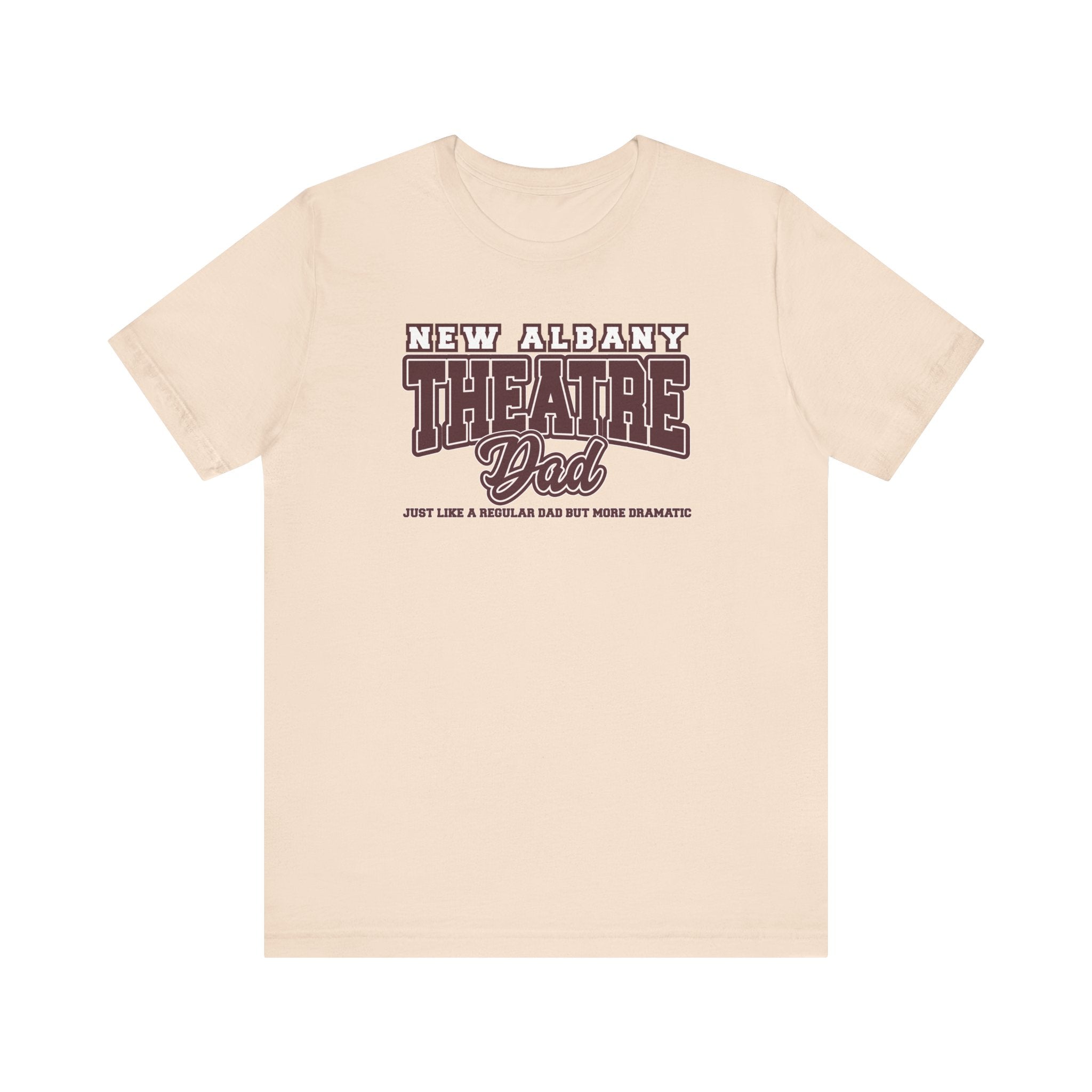 Adult Unisex New Albany Theatre Dramatic Dad Short Sleeve Soft Tee