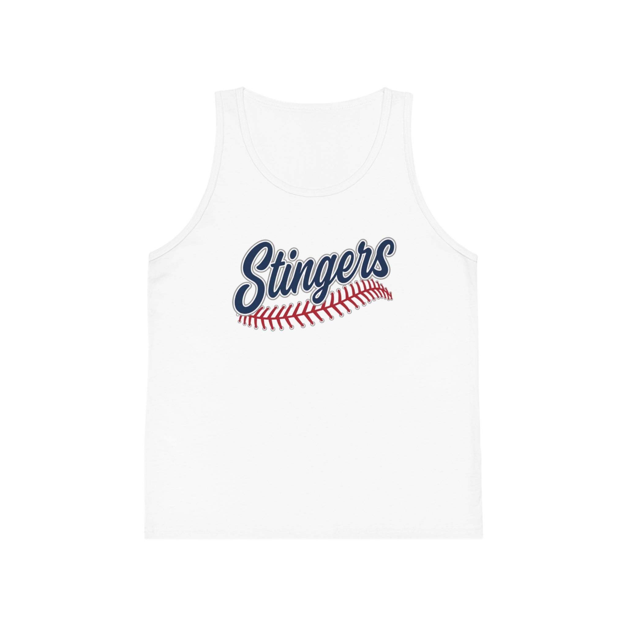 Youth Stingers Softball Stitches Graphic Bella + Canvas Tank