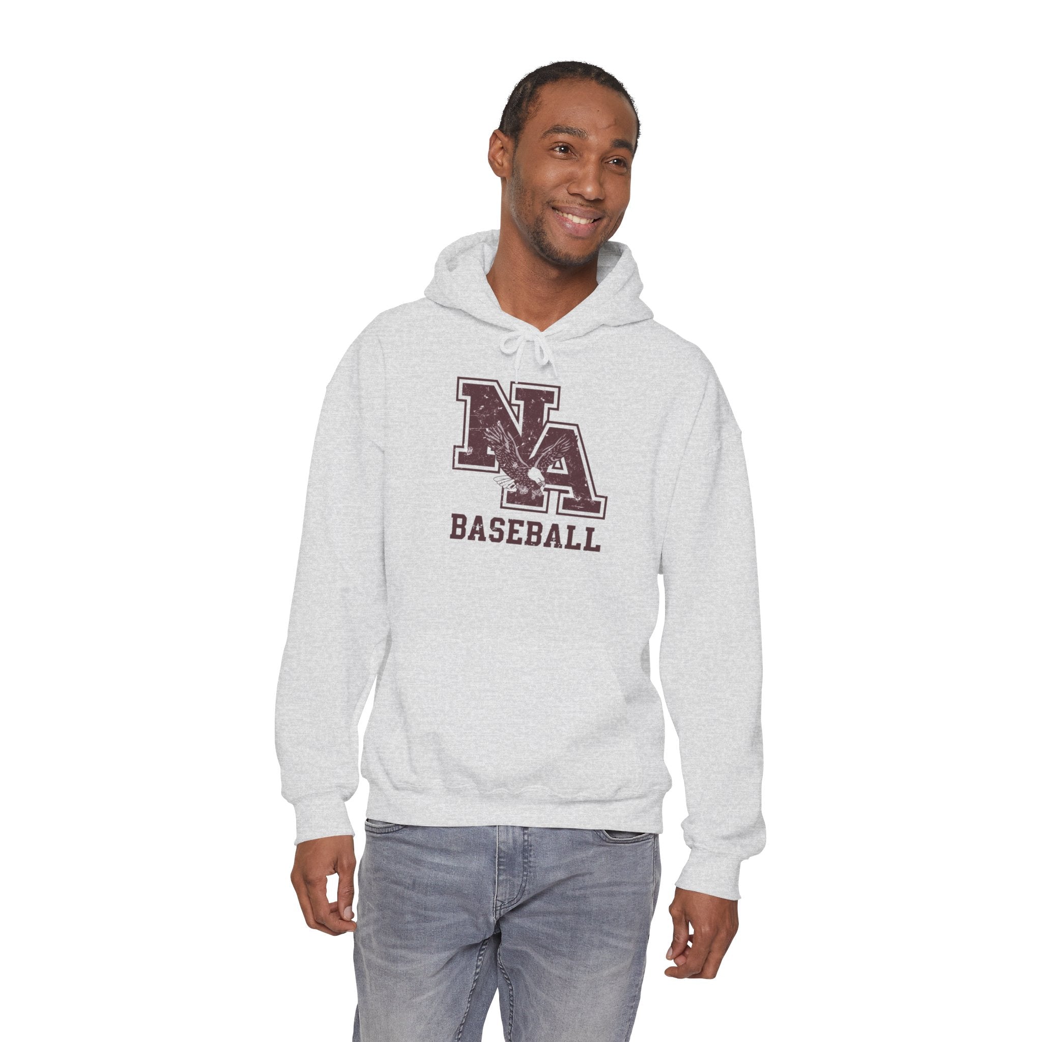 Adult Unisex New Albany Baseball Vintage Vibe Logo Graphic Hoodie