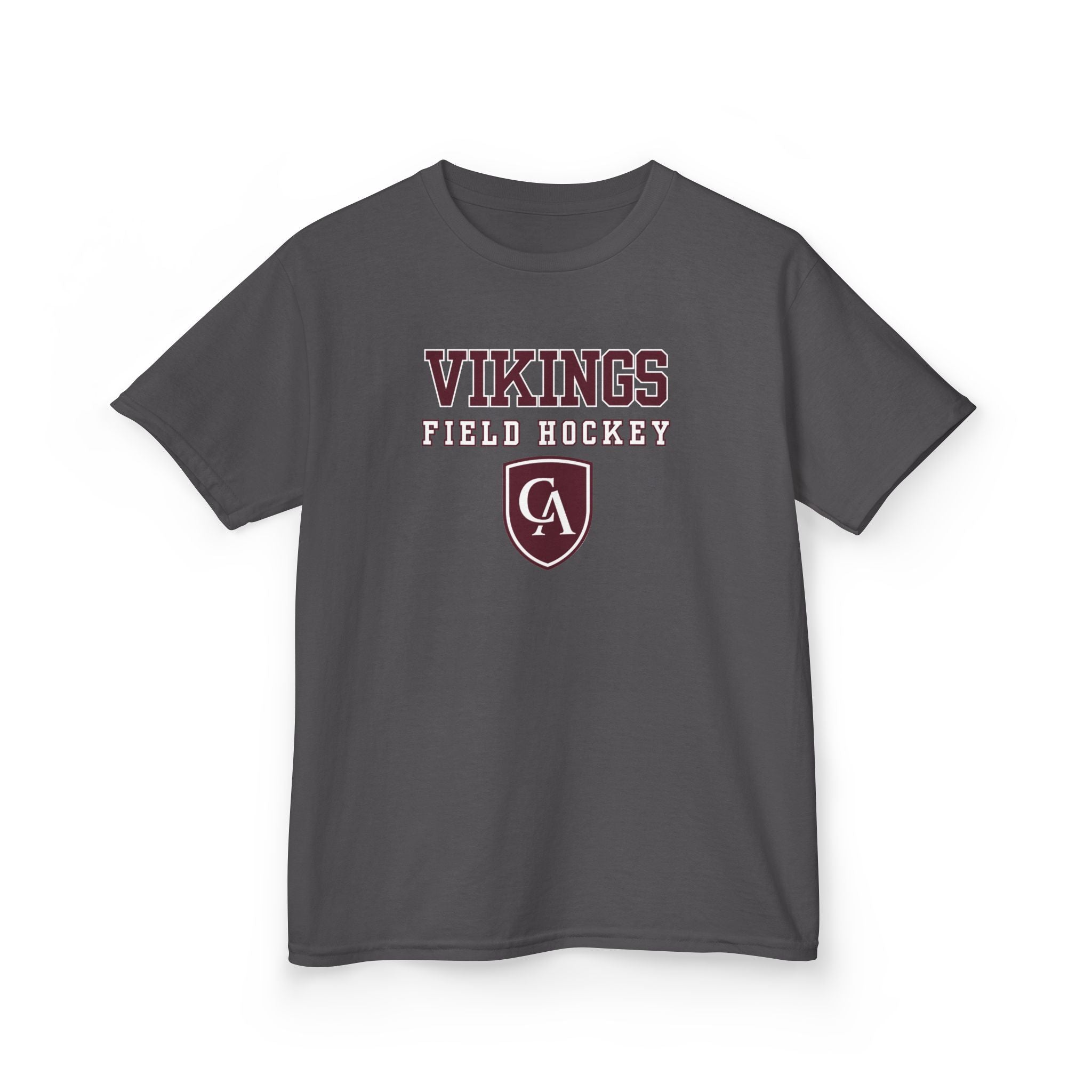 Youth Columbus Academy Vikings Field Hockey Graphic Short Sleeve Gildan Heavy Tee