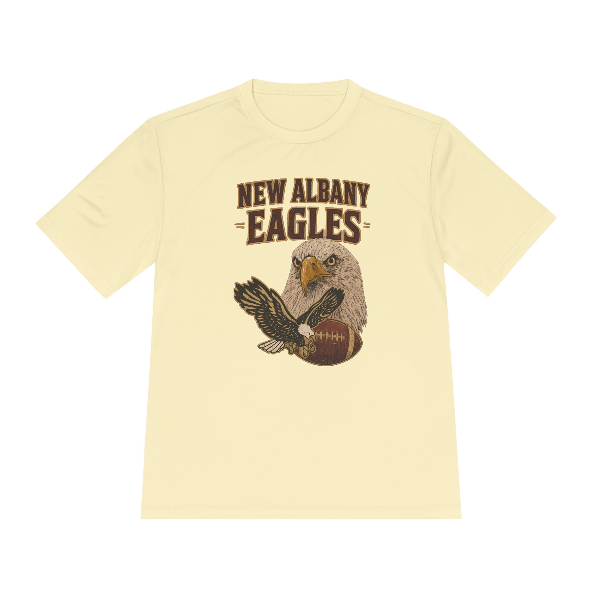 Adult Unisex New Albany Gridiron Eagle Graphic Sport-Tek Competitor Performance Tee