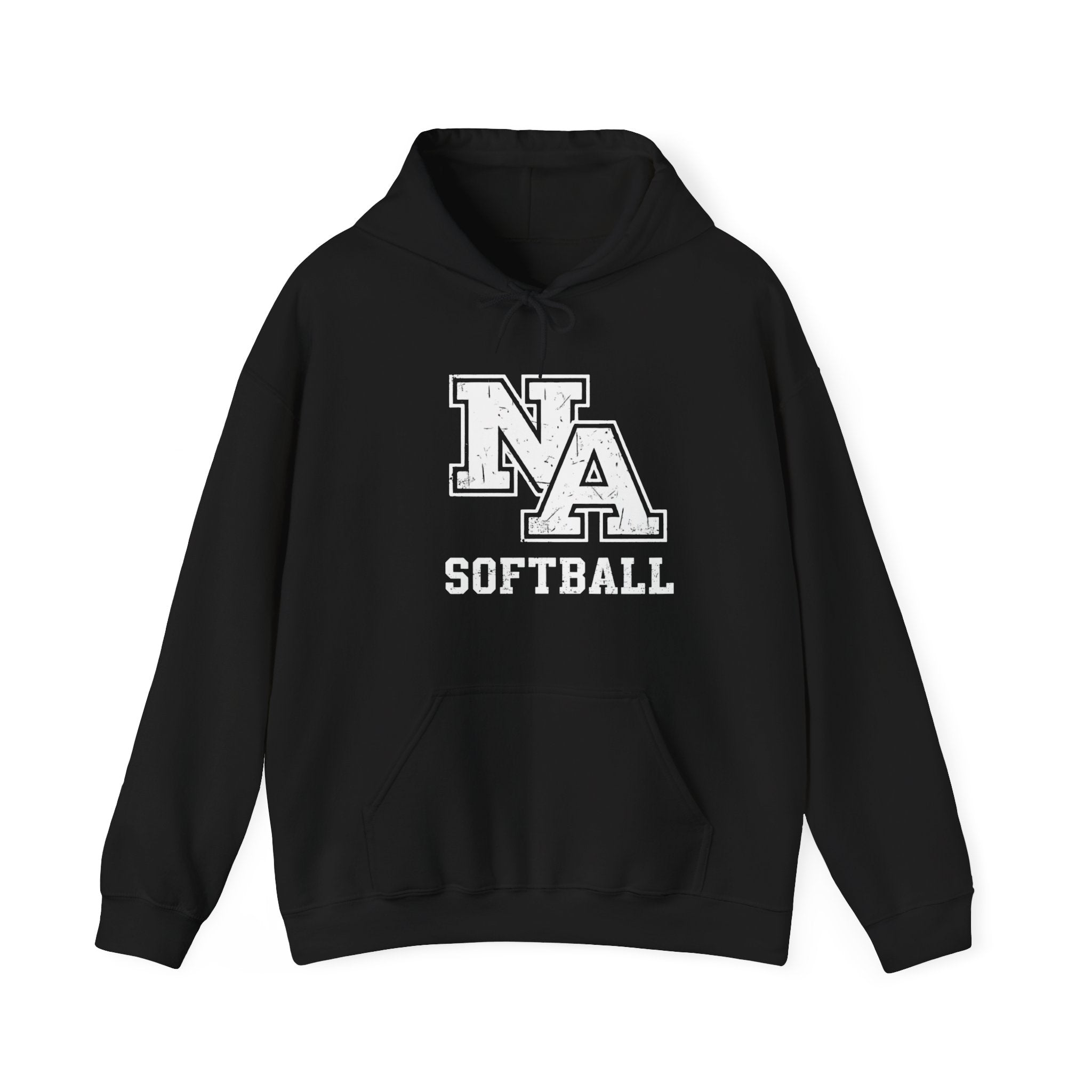 Adult Unisex New Albany Softball Vintage Vibe Logo Graphic Hoodie