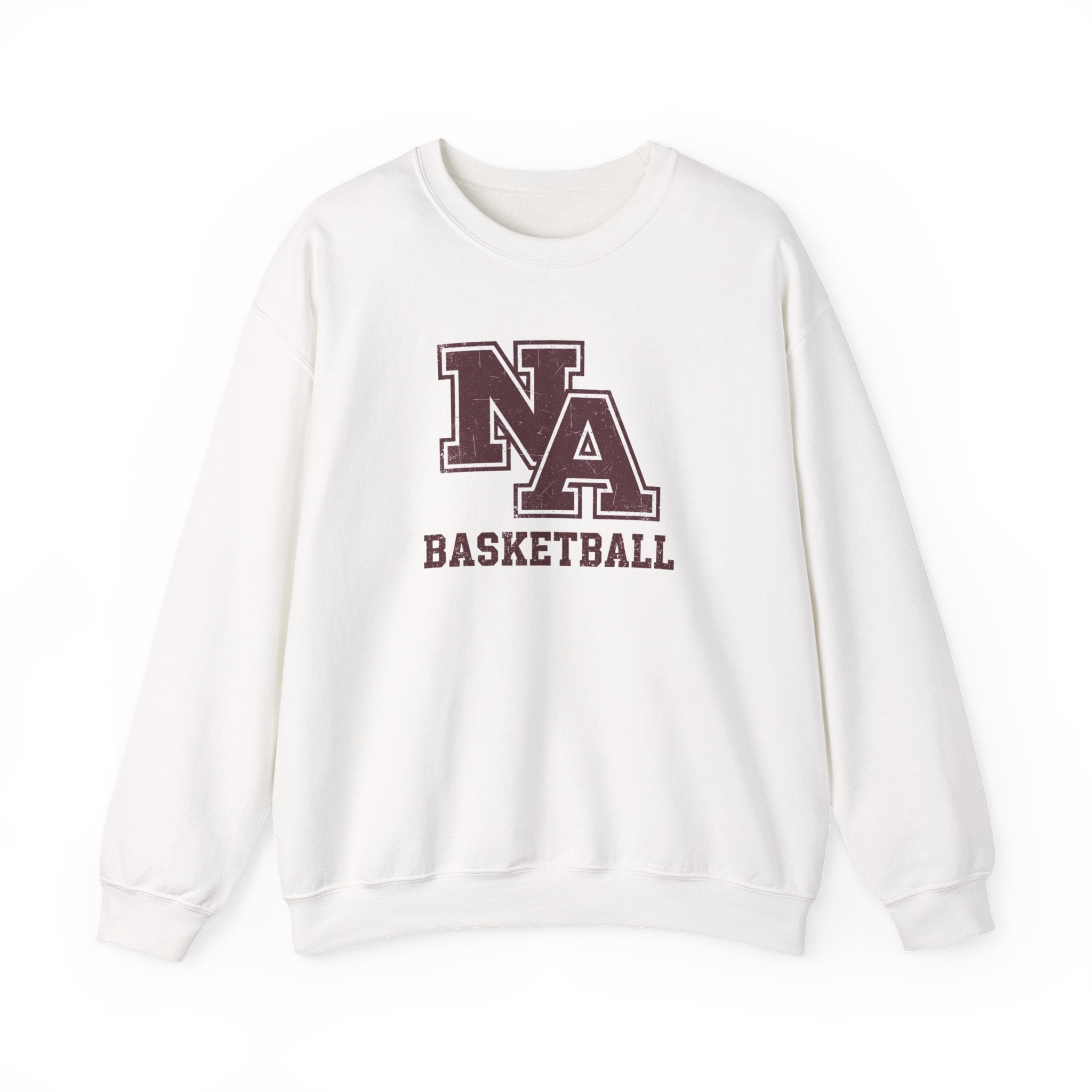 Adult Unisex New Albany Basketball Vintage Vibe Logo Graphic Sweatshirt