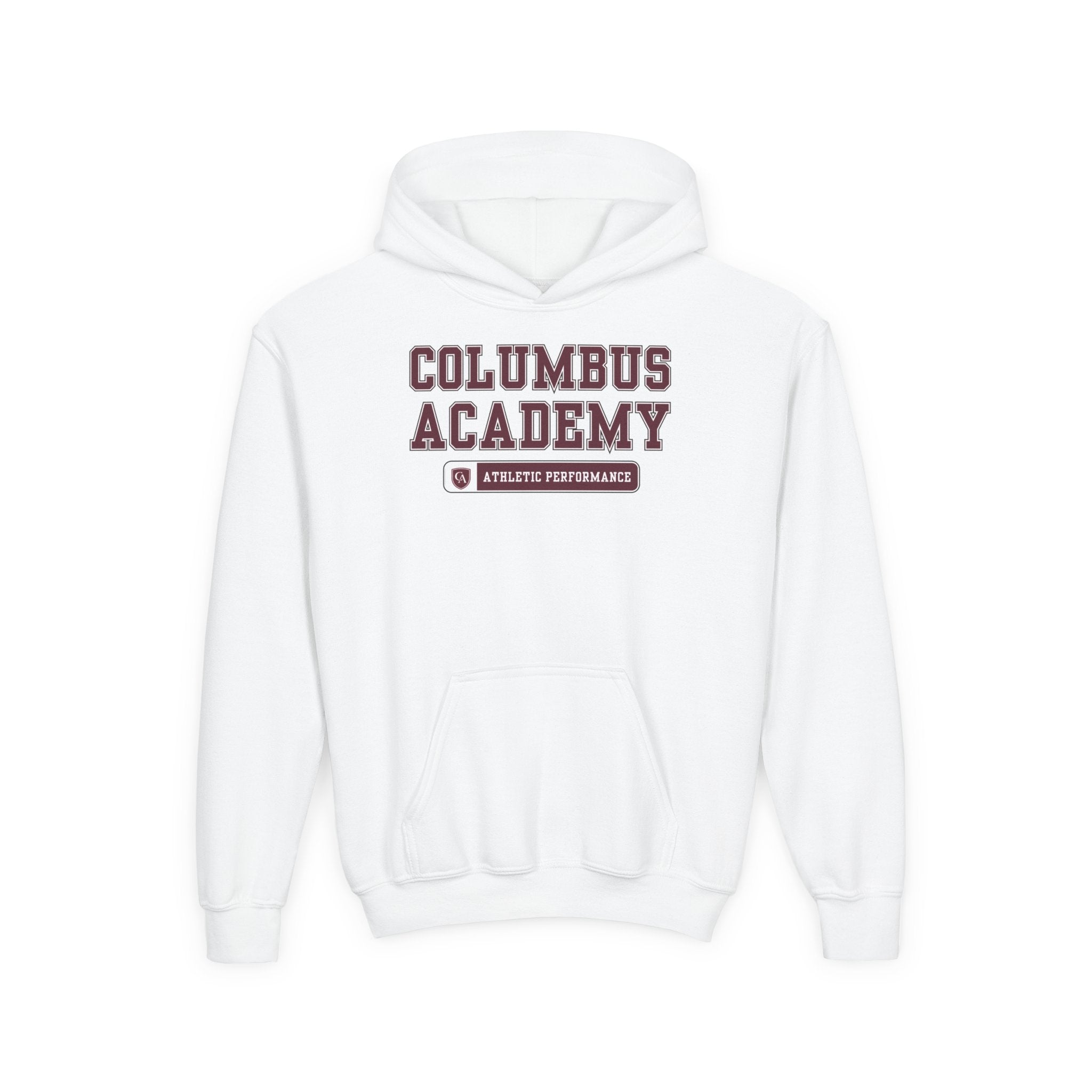 Youth Columbus Academy Athletic Performance Graphic Hoodie