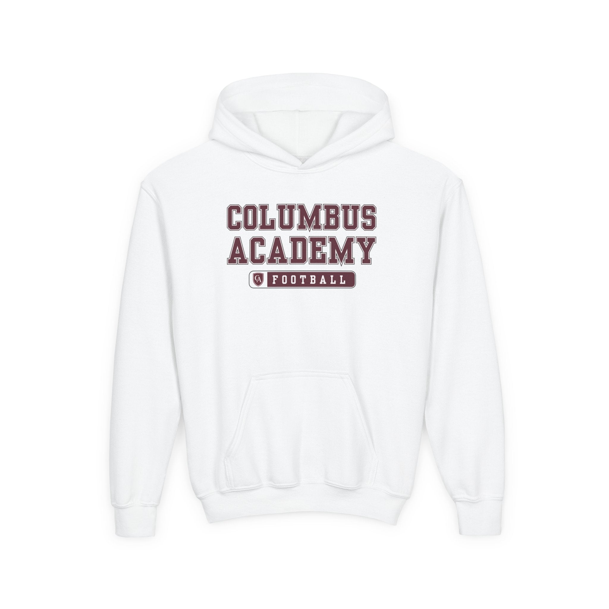 Youth Columbus Academy Football Graphic Hoodie