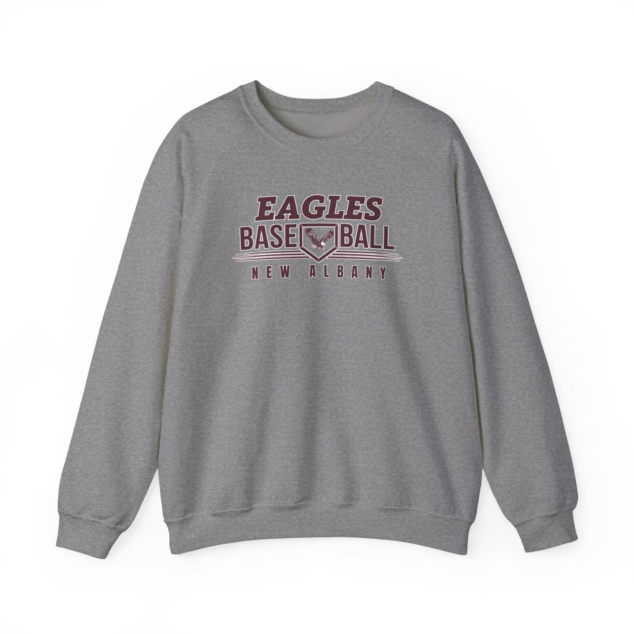 Adult Unisex New Albany Eagles Home Plate Pride Graphic Sweatshirt