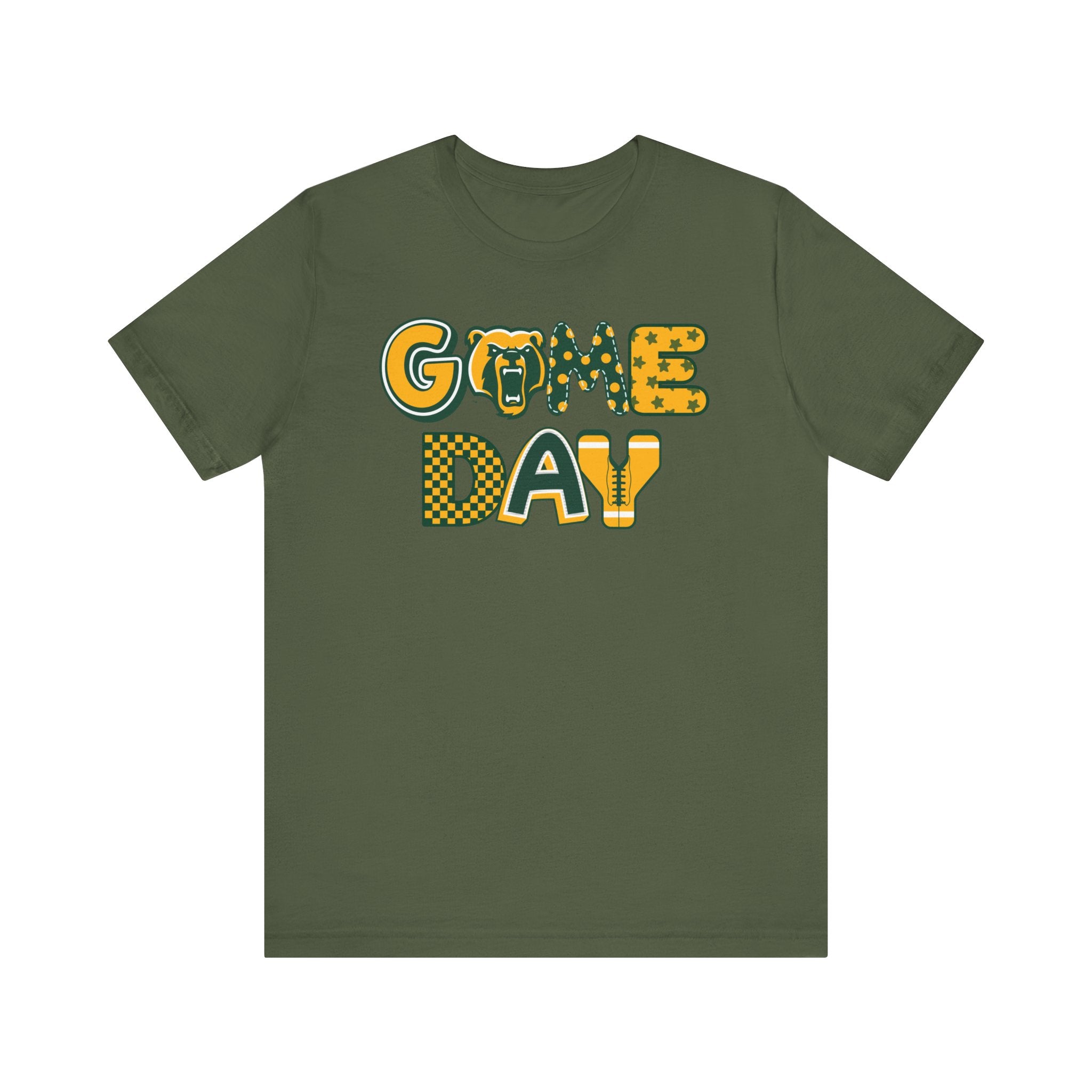 Adult Unisex Bruin Game Day Graphic Short Sleeve Soft Tee