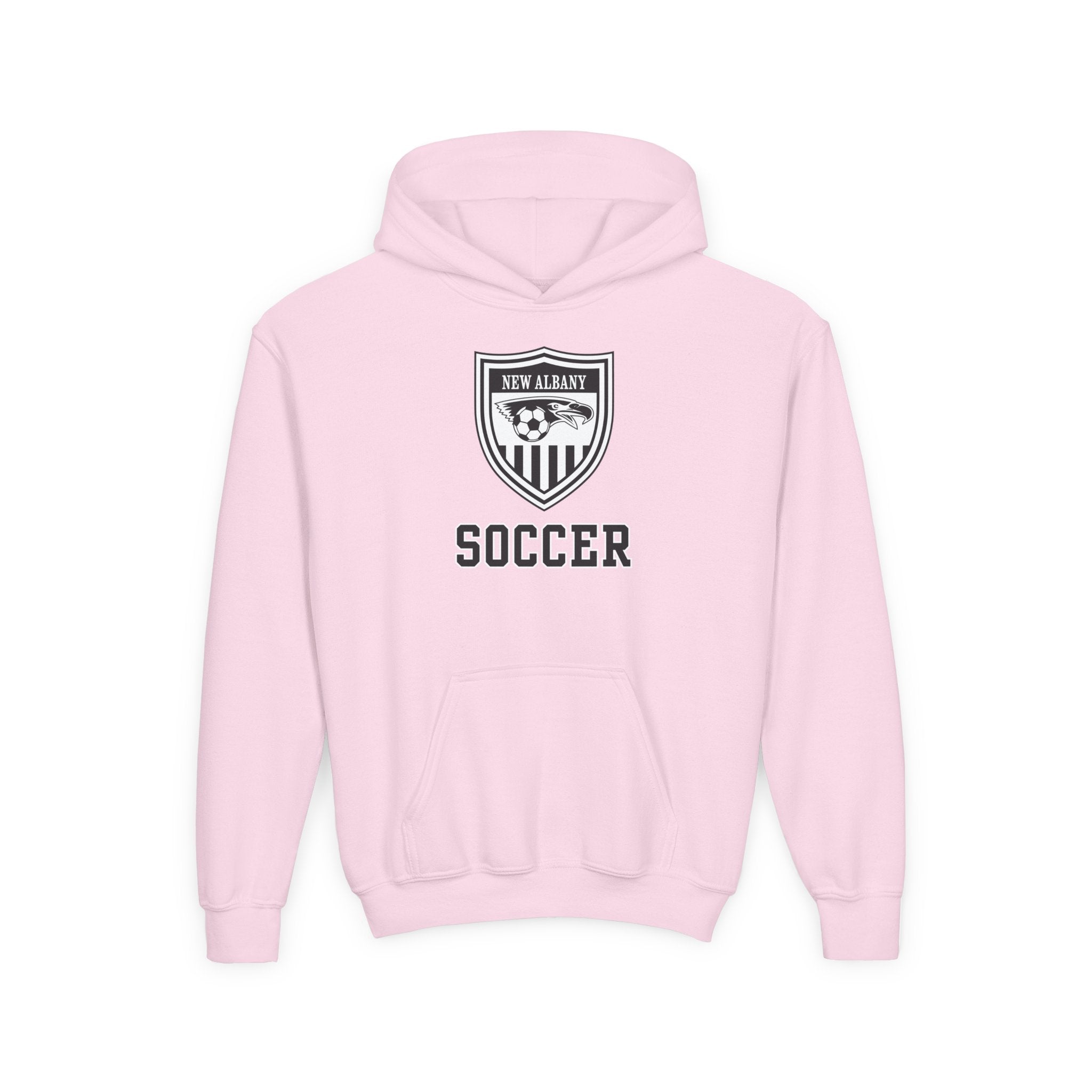 Youth New Albany Youth Soccer League Crest Graphic Hoodie
