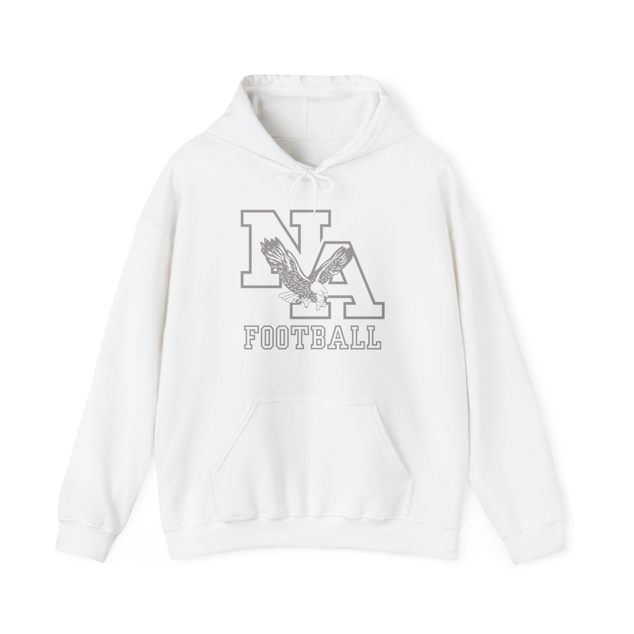 Adult Unisex New Albany Tonal Football Logo Graphic Hoodie