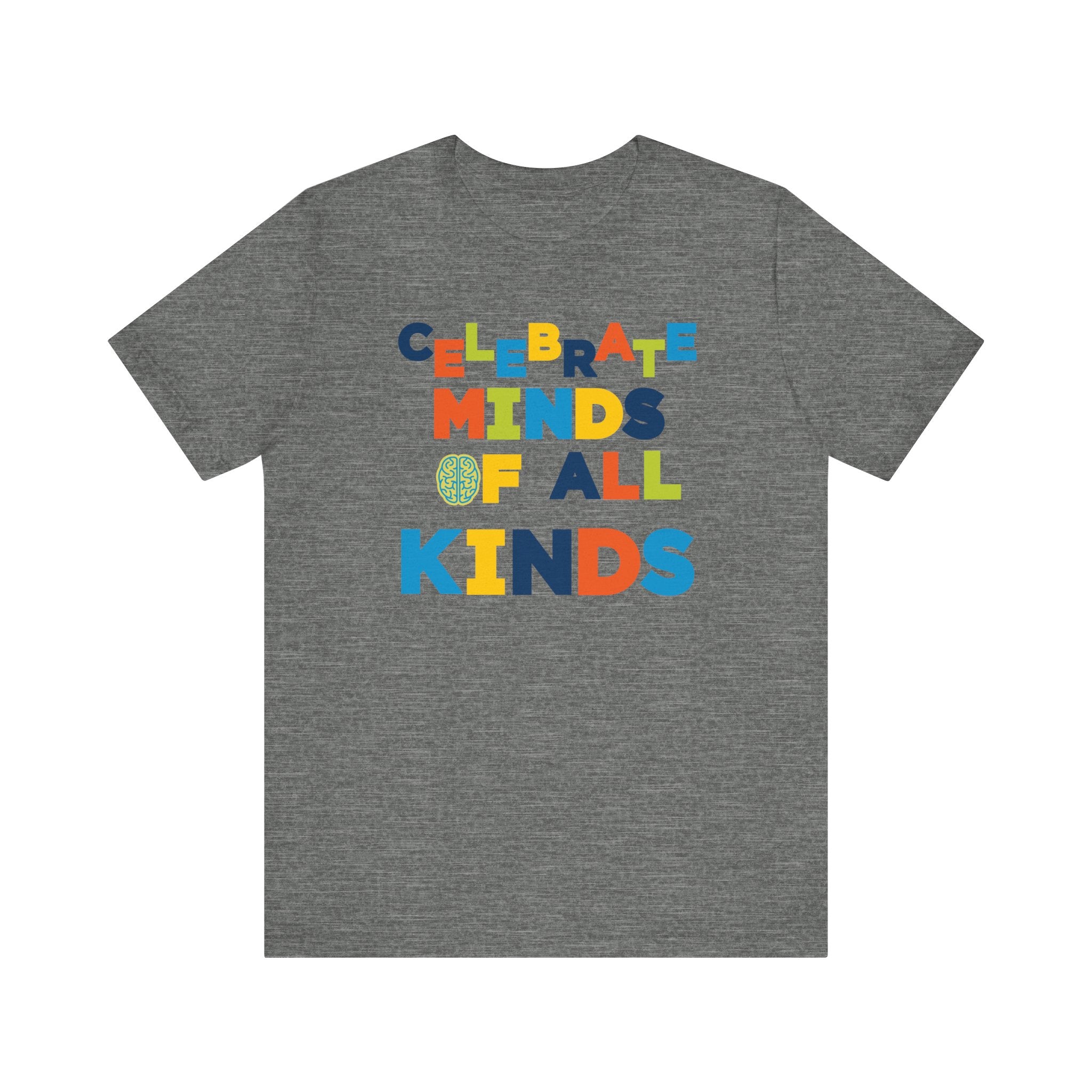 Adult Unisex Autism See The Amazing Graphic Short Sleeve Soft Tee - Bridgeway Academy
