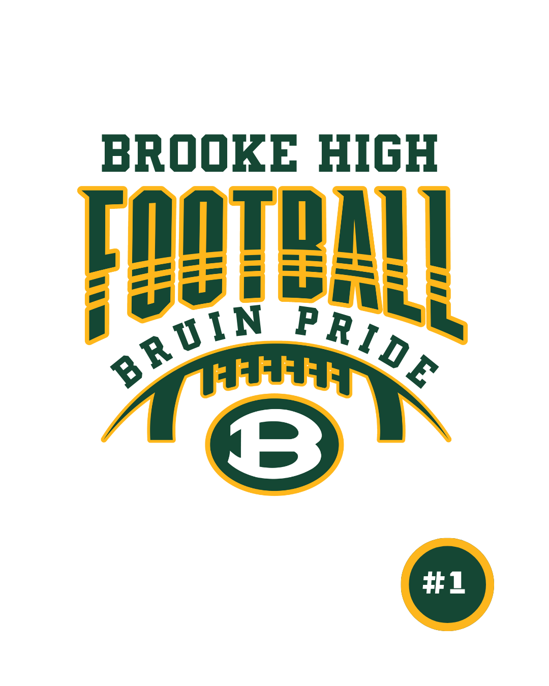 Youth Choose your Graphic Short Sleeve Soft Tee with Customized Back - Brooke Bruins