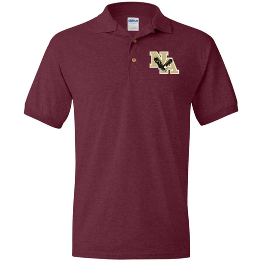 Men's Classic Logo Short Sleeve Polo - New Albany Eagles
