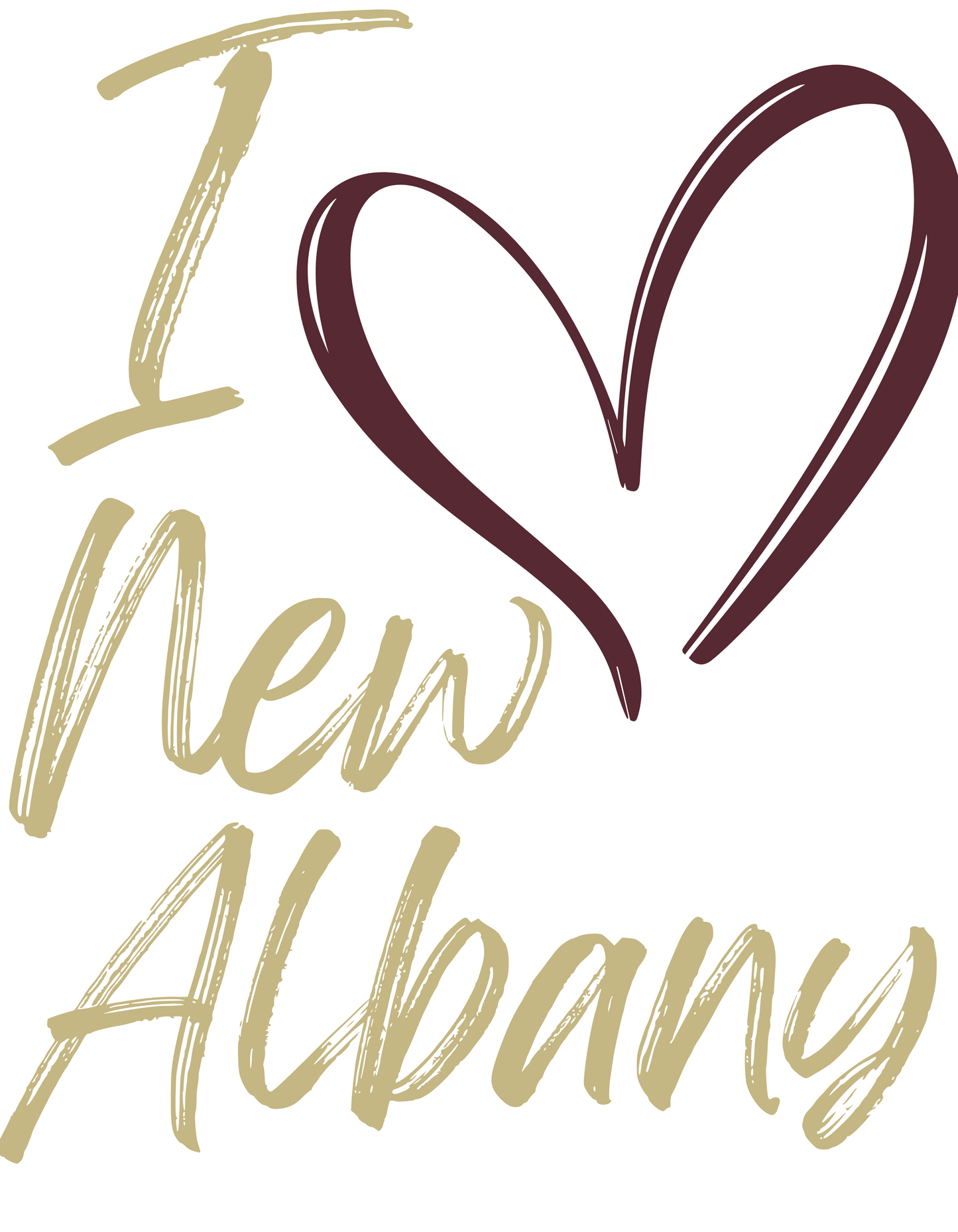 Women’s Super Soft City Love Short Sleeve Graphic Tee - New Albany