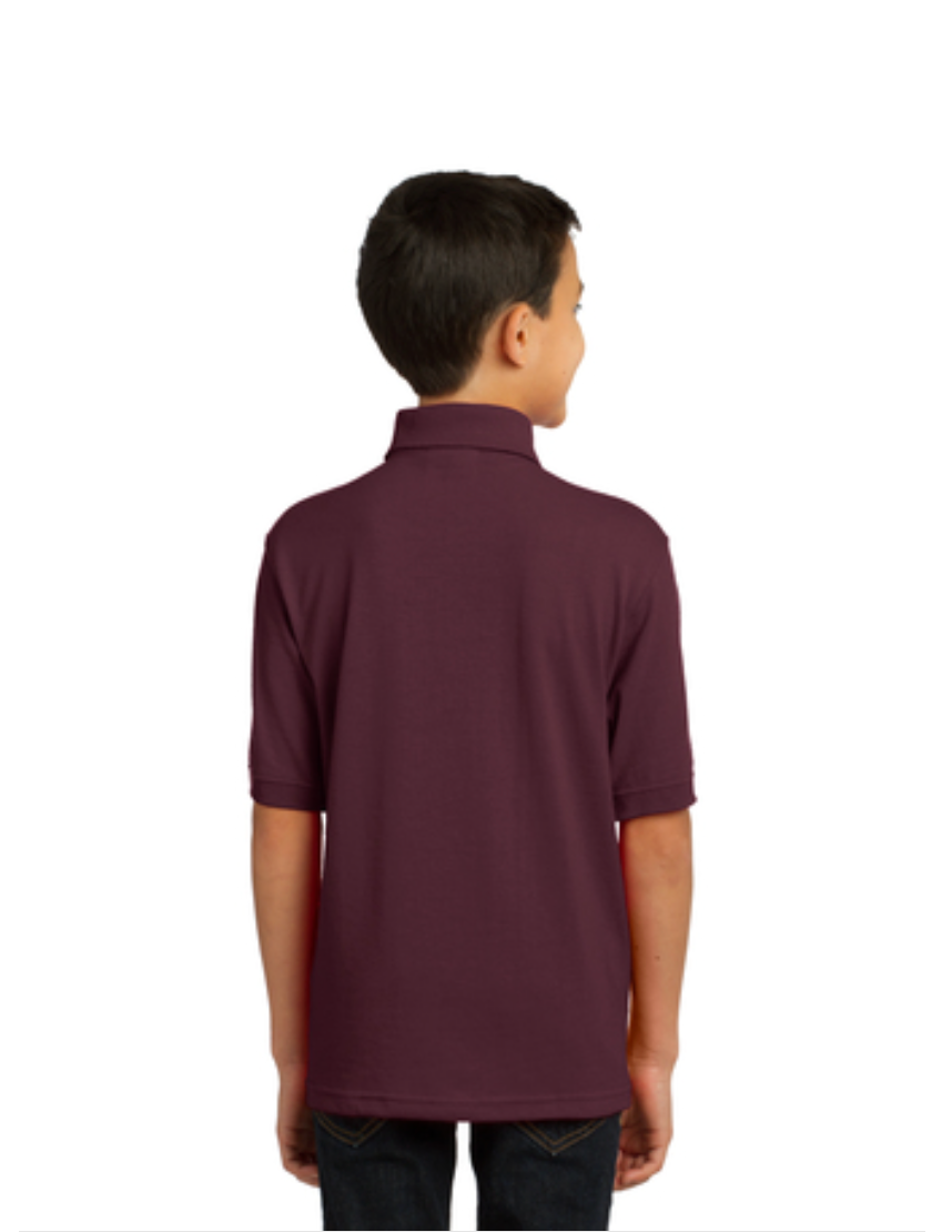 2025-26 Youth Sizing Middle School Band, Orchestra and Choir Concert Polo - New Albany Eagles