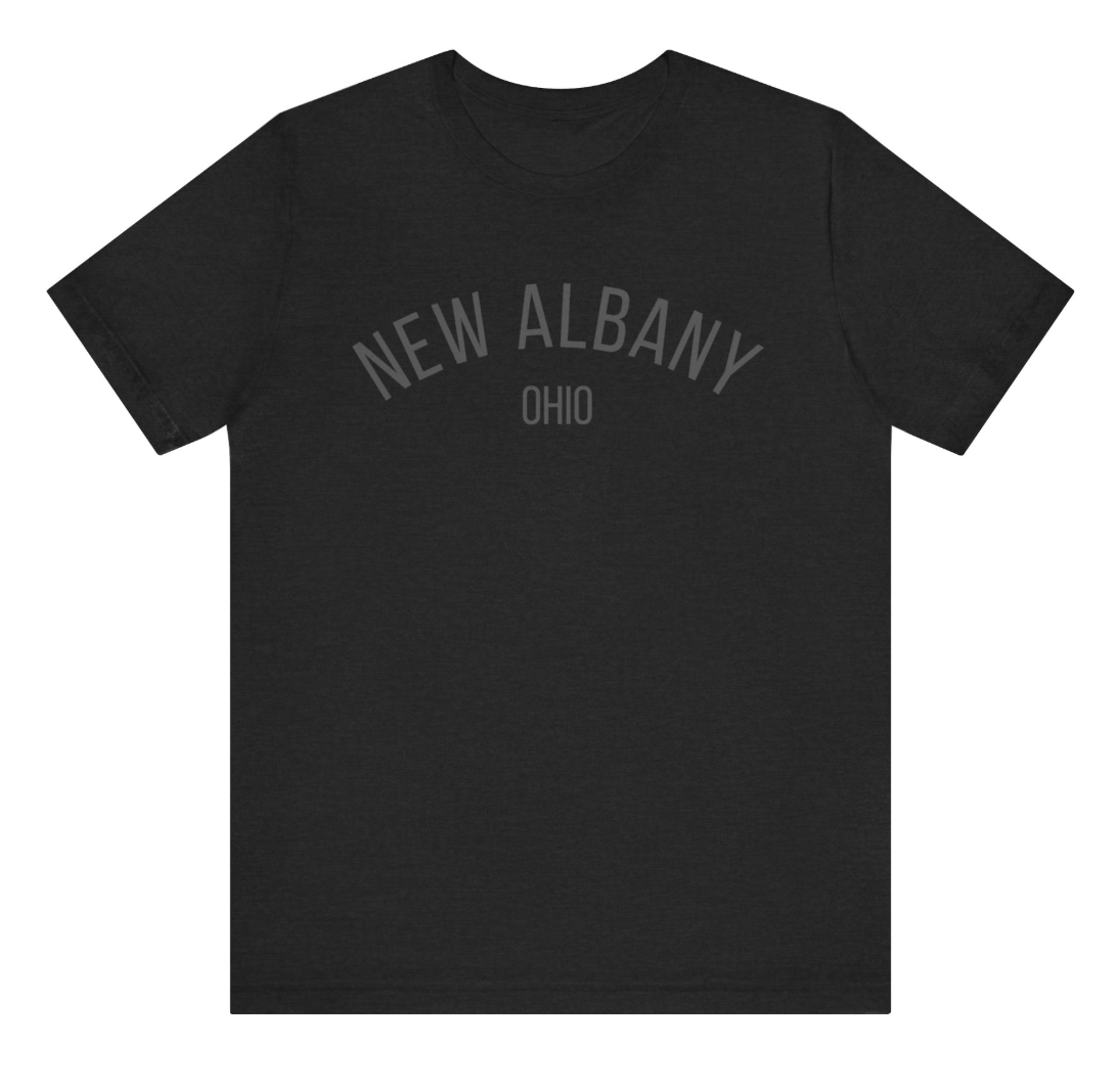 Adult Unisex Monochromatic City Graphic Super Soft Short Sleeve Tee
