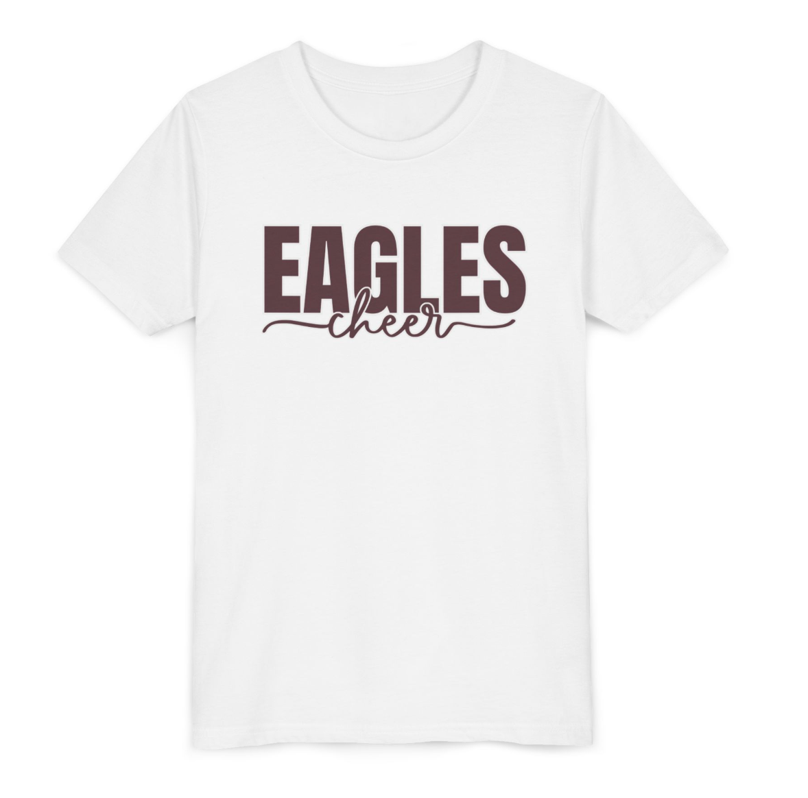 Youth Eagles Cheer Graphic Soft Tee