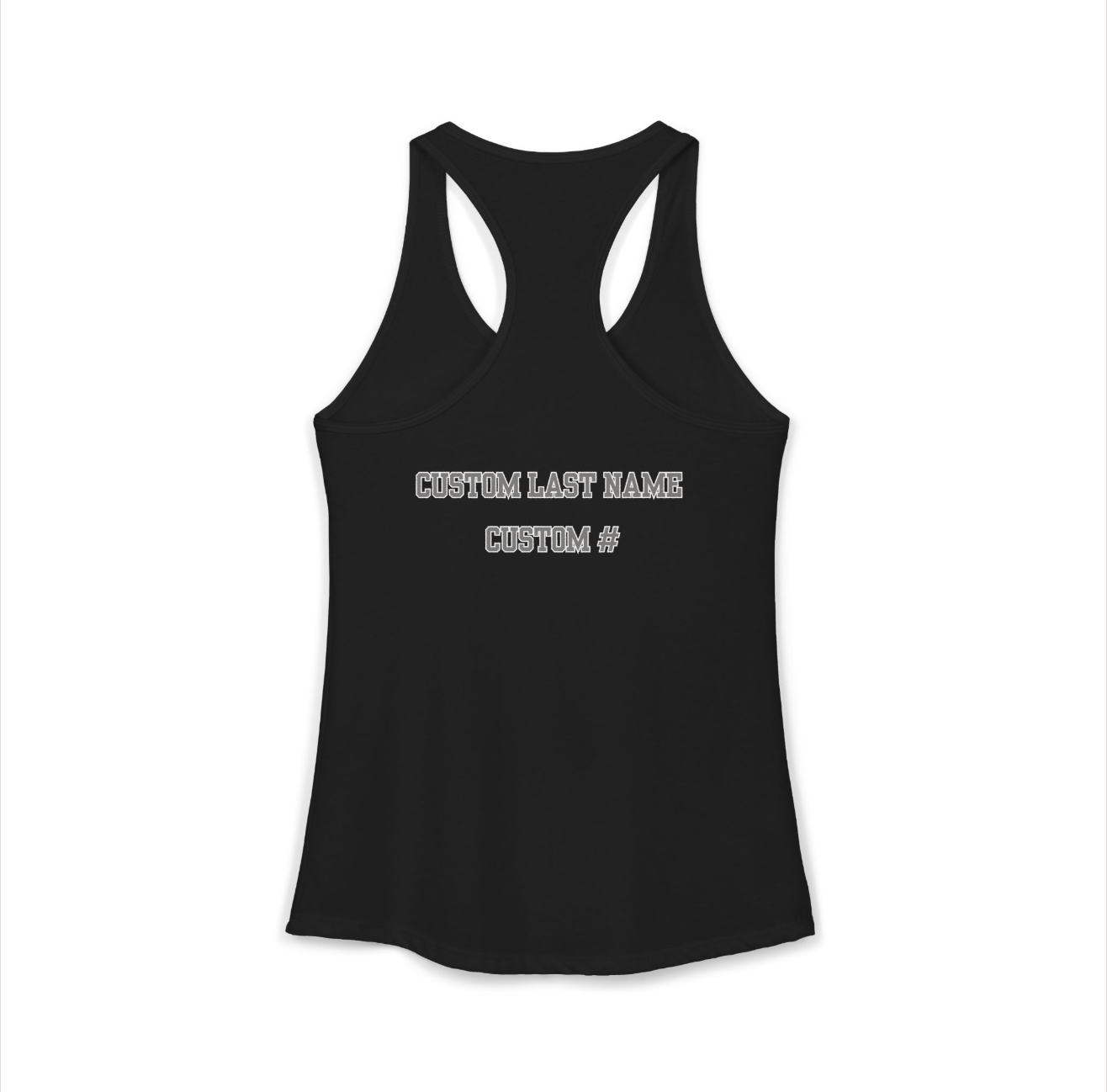 Westerville Central 2027 Senior Football Mom Graphic Racerback Tank