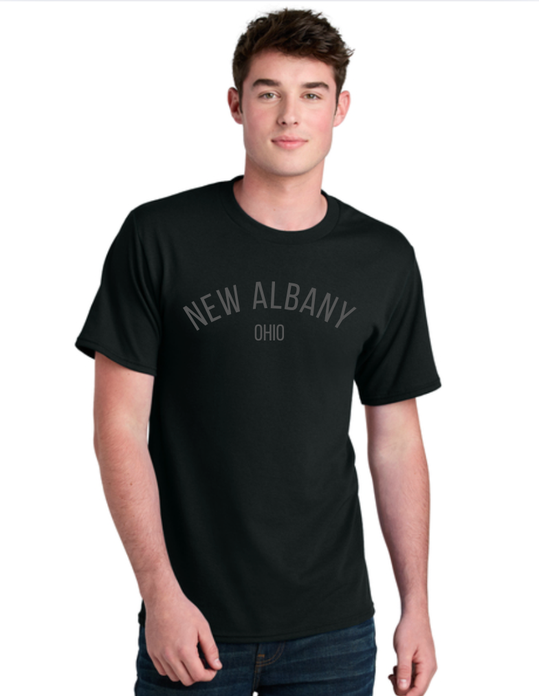 Adult Unisex Monochromatic City Graphic Super Soft Short Sleeve Tee