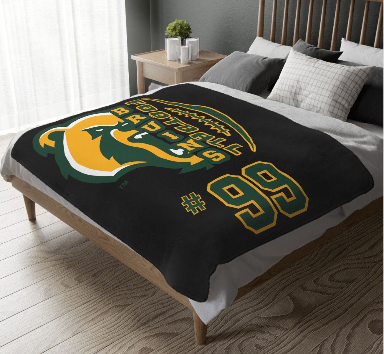 CUSTOMIZED Choose your Graphic Super Soft Reversible Velveteen Microfiber Blanket (Two-sided print) - Brooke Bruins