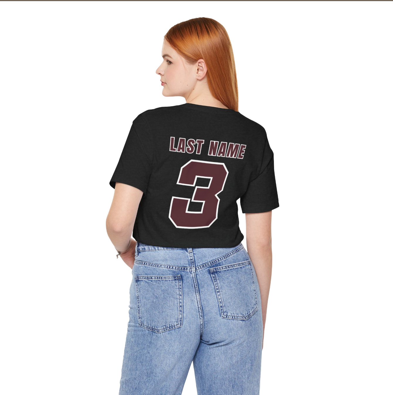 CUSTOMIZED Eagles Team Uniform Away Jersey Tee