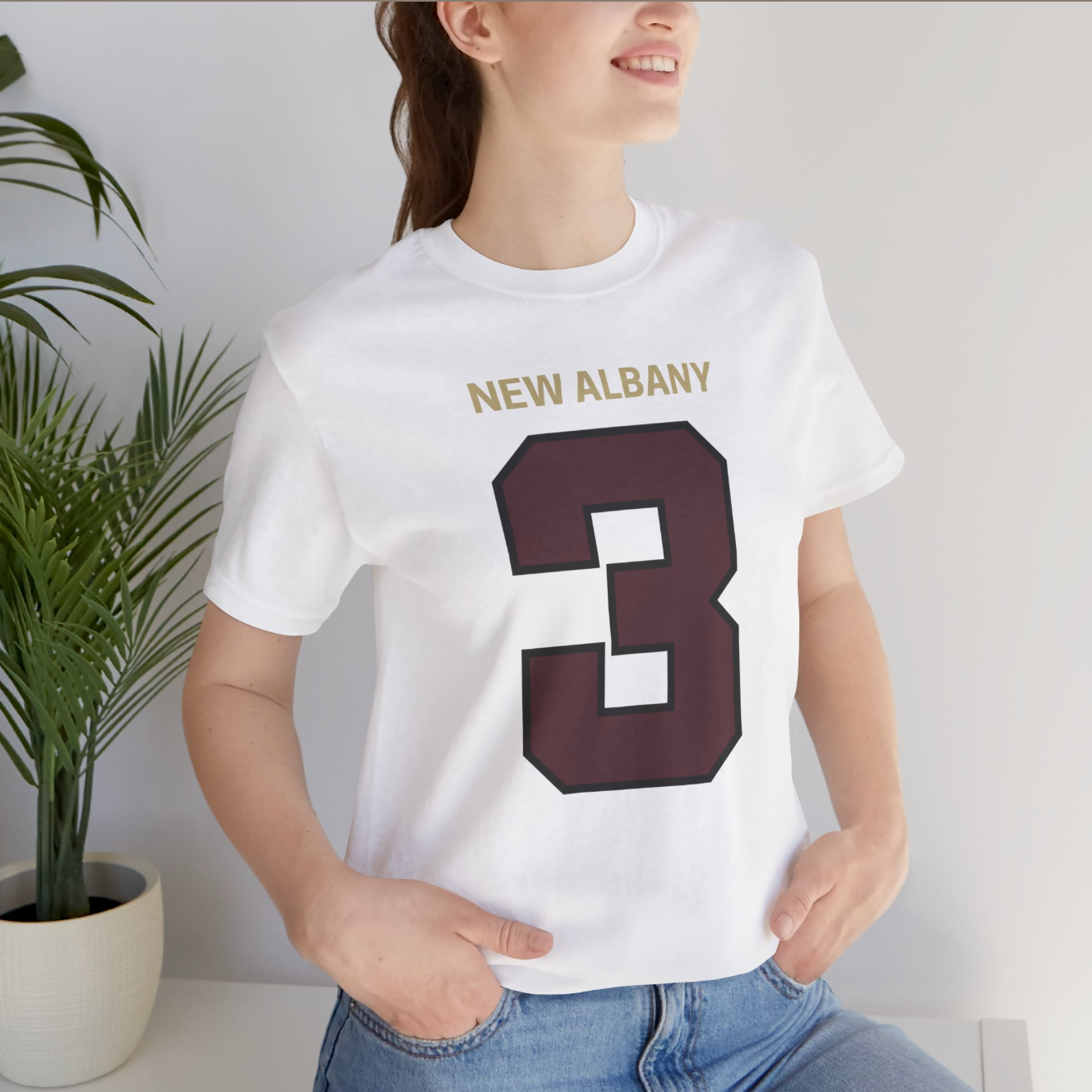 CUSTOMIZED Eagles Team Uniform Home Jersey Tee