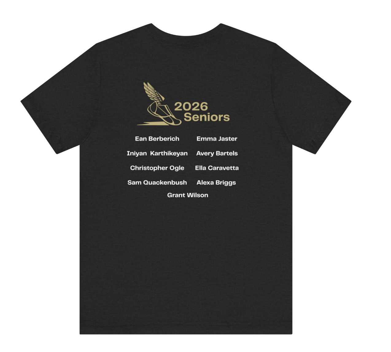 Adult Unisex Official NAXC Senior Graphic Short Sleeve Tee