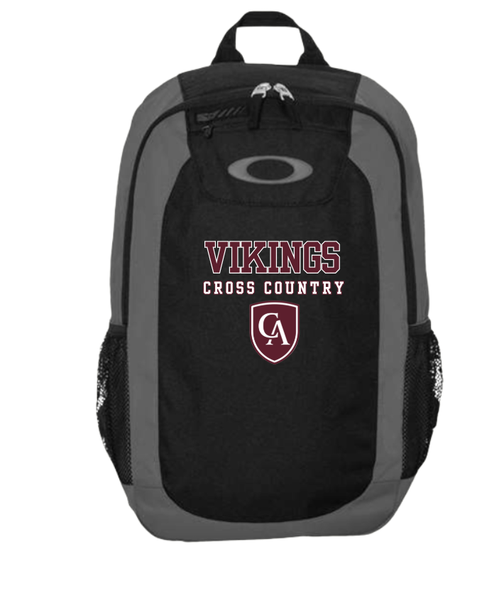Columbus Academy Vikings Cross Country Logo Oakley Brand Enduro Backpack