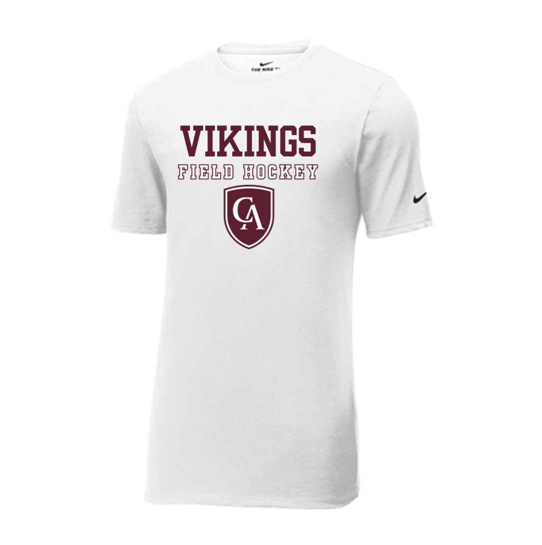 Adult Unisex Columbus Academy Vikings Field Hockey Graphic Nike Dri-FIT Performance Tee