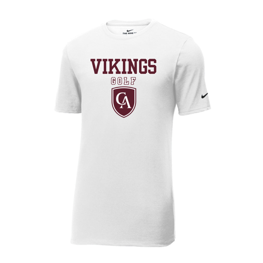 Adult Unisex Columbus Academy Vikings Golf Graphic Nike Dri-FIT Performance Tee