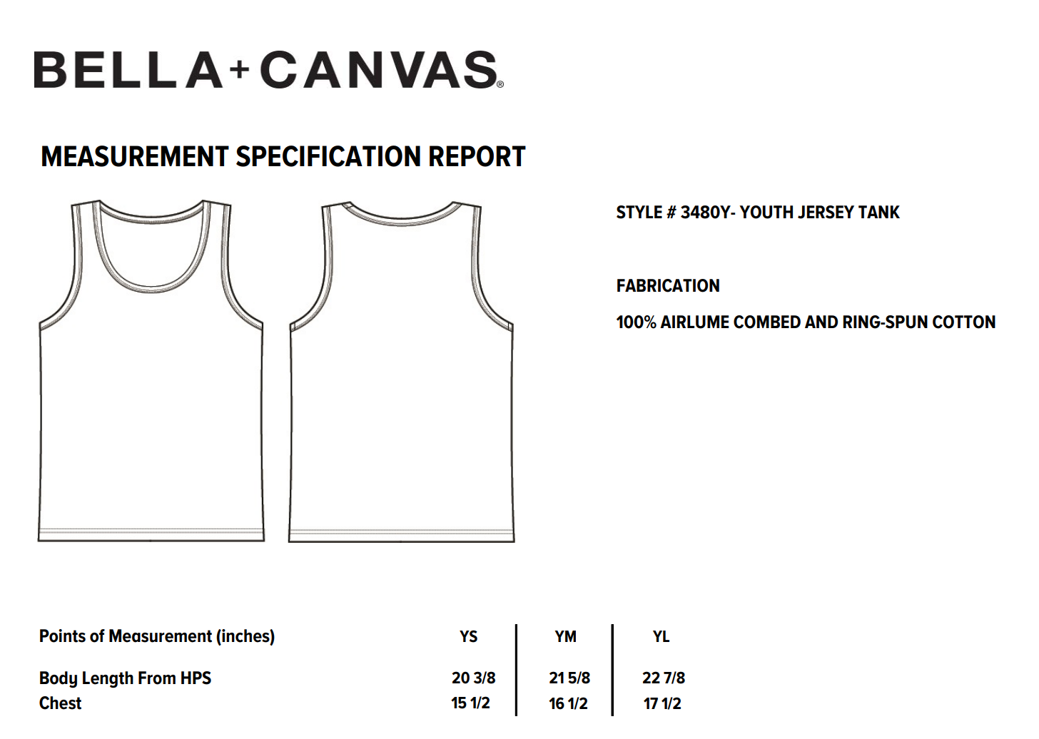 Youth Eagles Vertical Cheer Graphic Tank