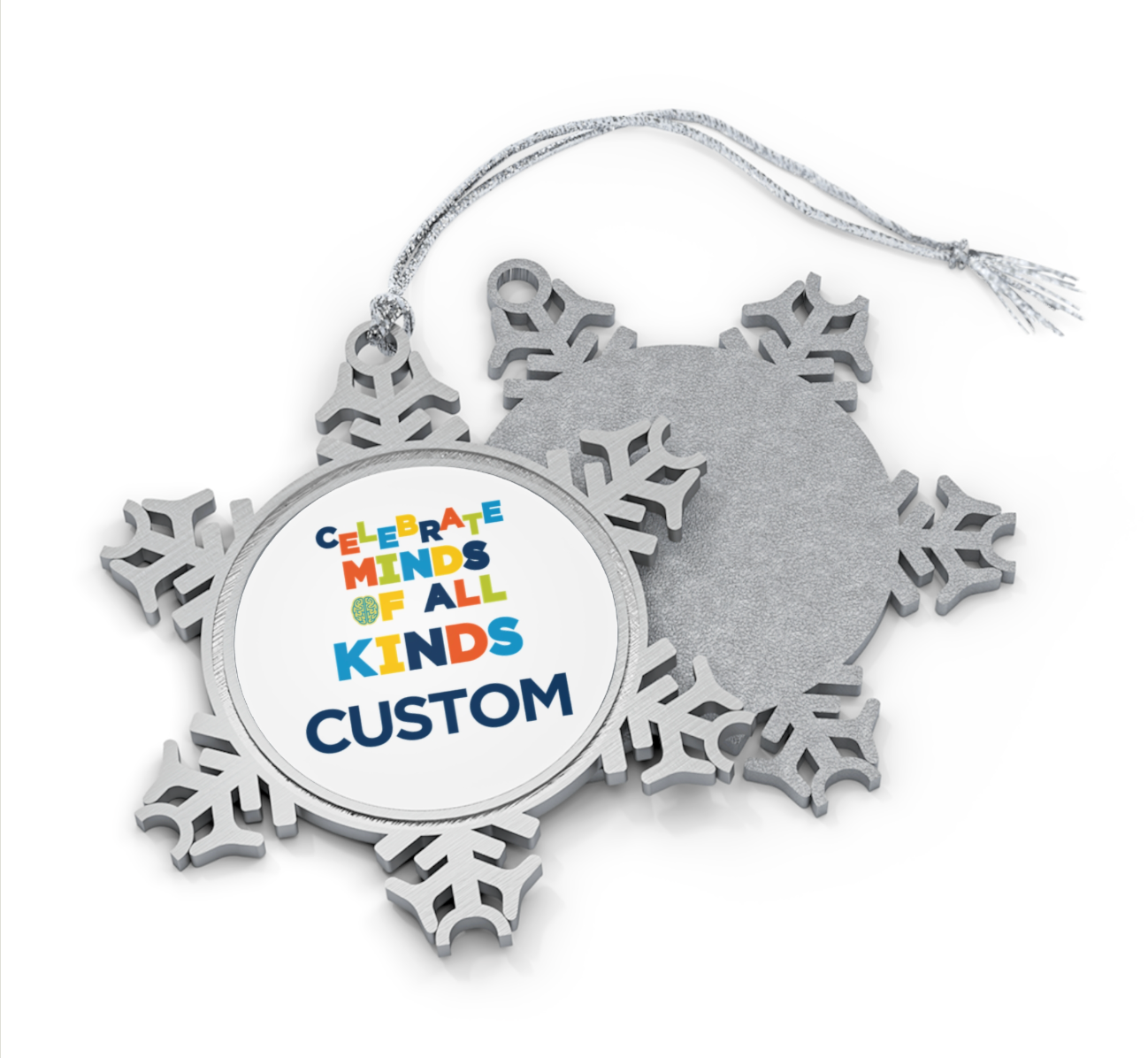Pewter Snowflake Ornament - Bridgeway