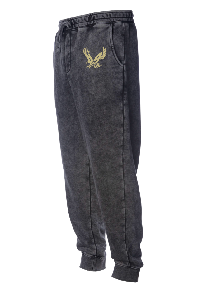 Adult Unisex NAHS Band Eagle Logo Graphic Mineral Wash Jogger