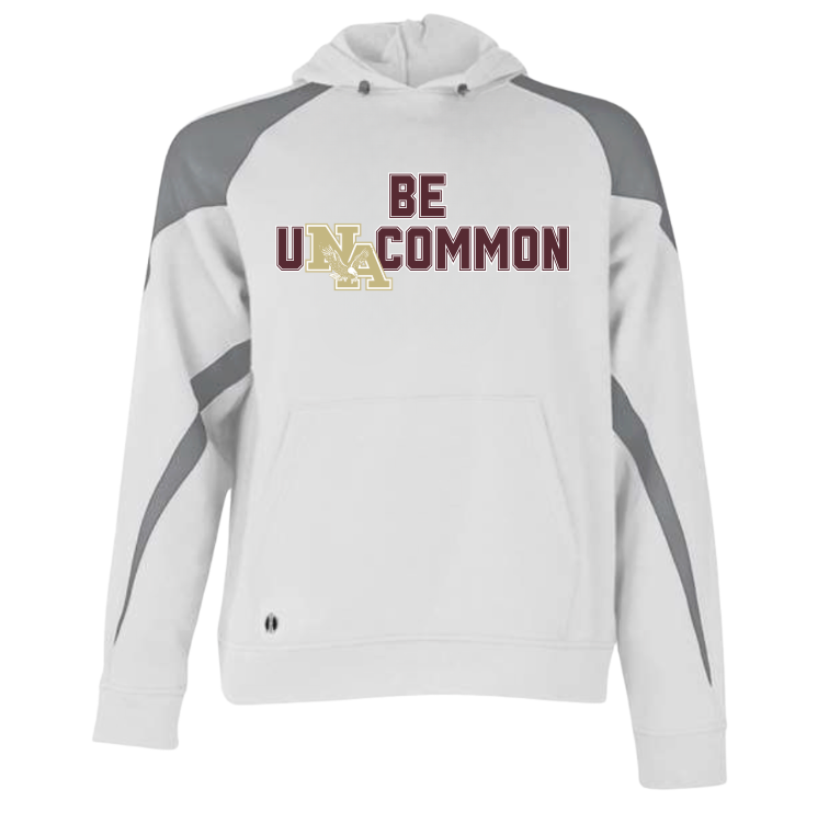 Adult Unisex Be Uncommon Basketball Graphic Holloway Colorblock Fleece Hoodie