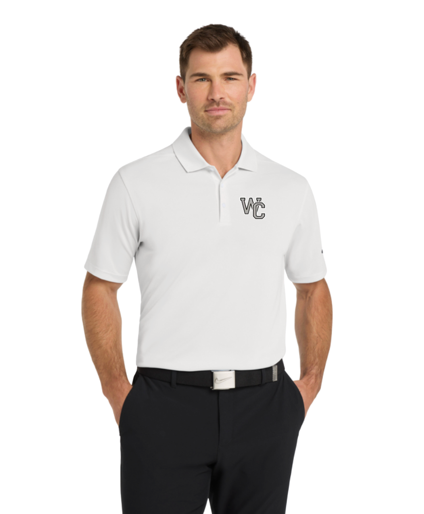 Adult Unisex Westerville Central Embroidered Logo Nike Dri-FIT Micro Pique Polo