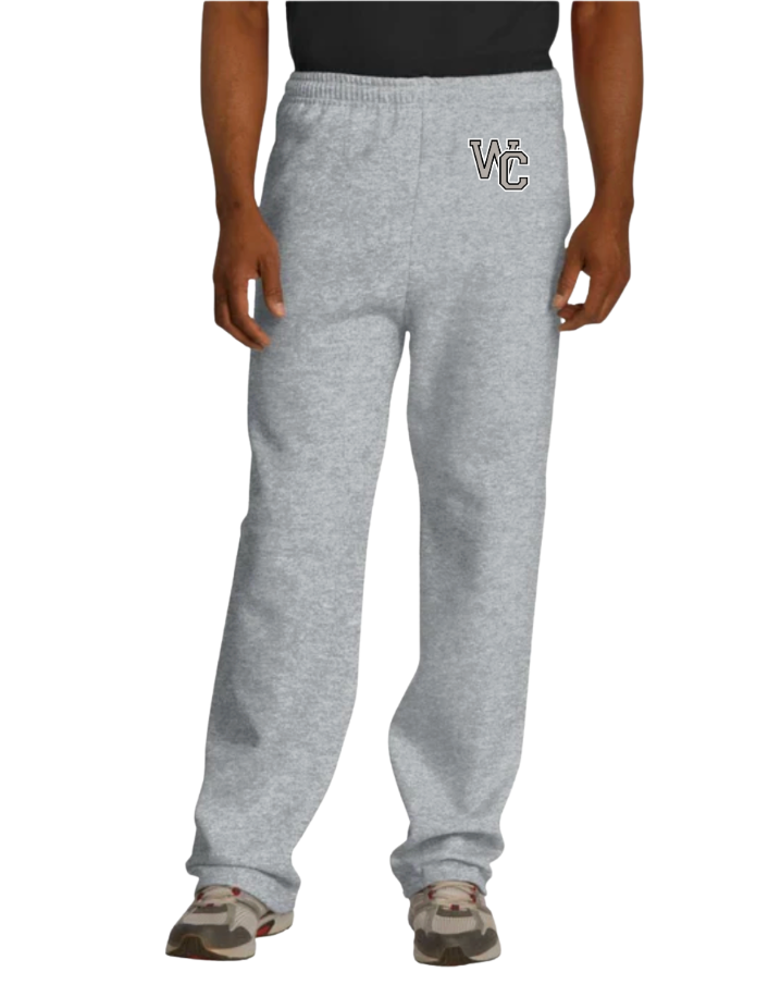 Adult Unisex Westerville Central Logo Jerzee Open Bottom Sweatpants