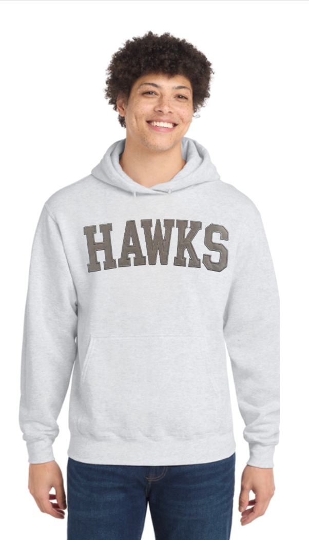 Adult Unisex Westerville Central Varsity Patch Letter Embroidered Hoodie