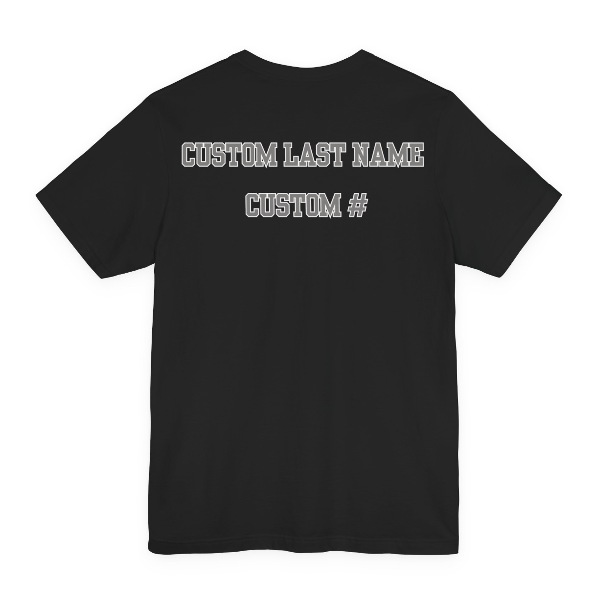 Westerville Central 2027 Senior Football Dad Graphic Short Sleeve Bella + Canvas Soft Tee
