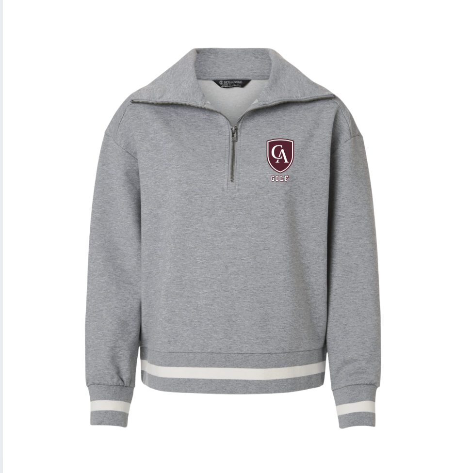 Women's Columbus Academy Golf Graphic Heritage Prep Quarter-Zip Pullover