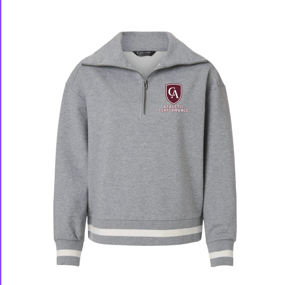 Women's Columbus Academy Athletic Performance Graphic Heritage Prep Quarter-Zip Pullover