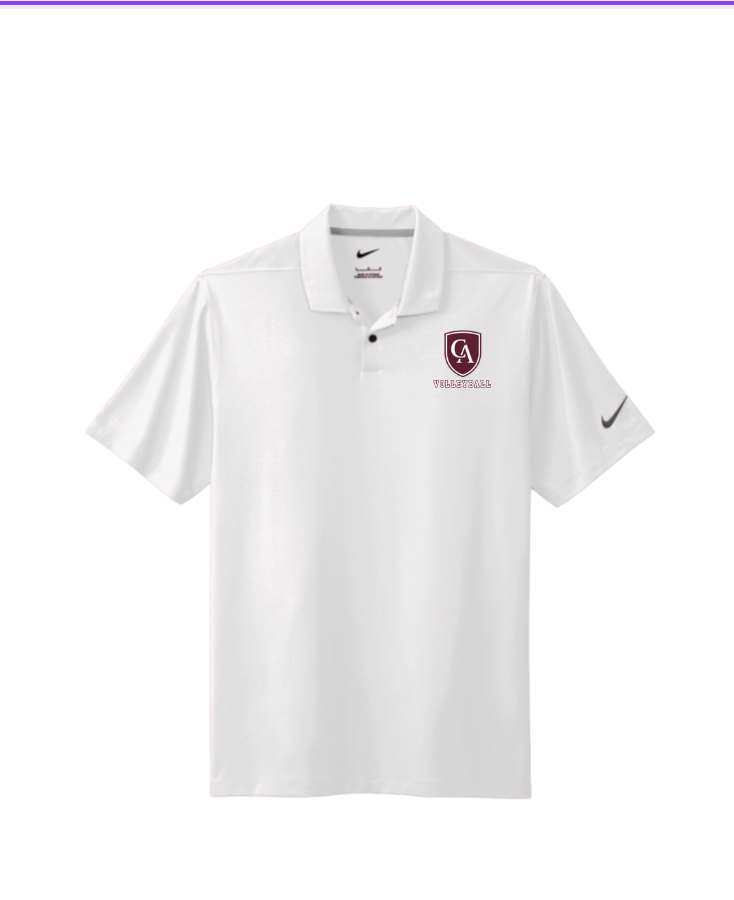 Adult Unisex Columbus Academy Volleyball Graphic Nike Dri-FIT Vapor Polo