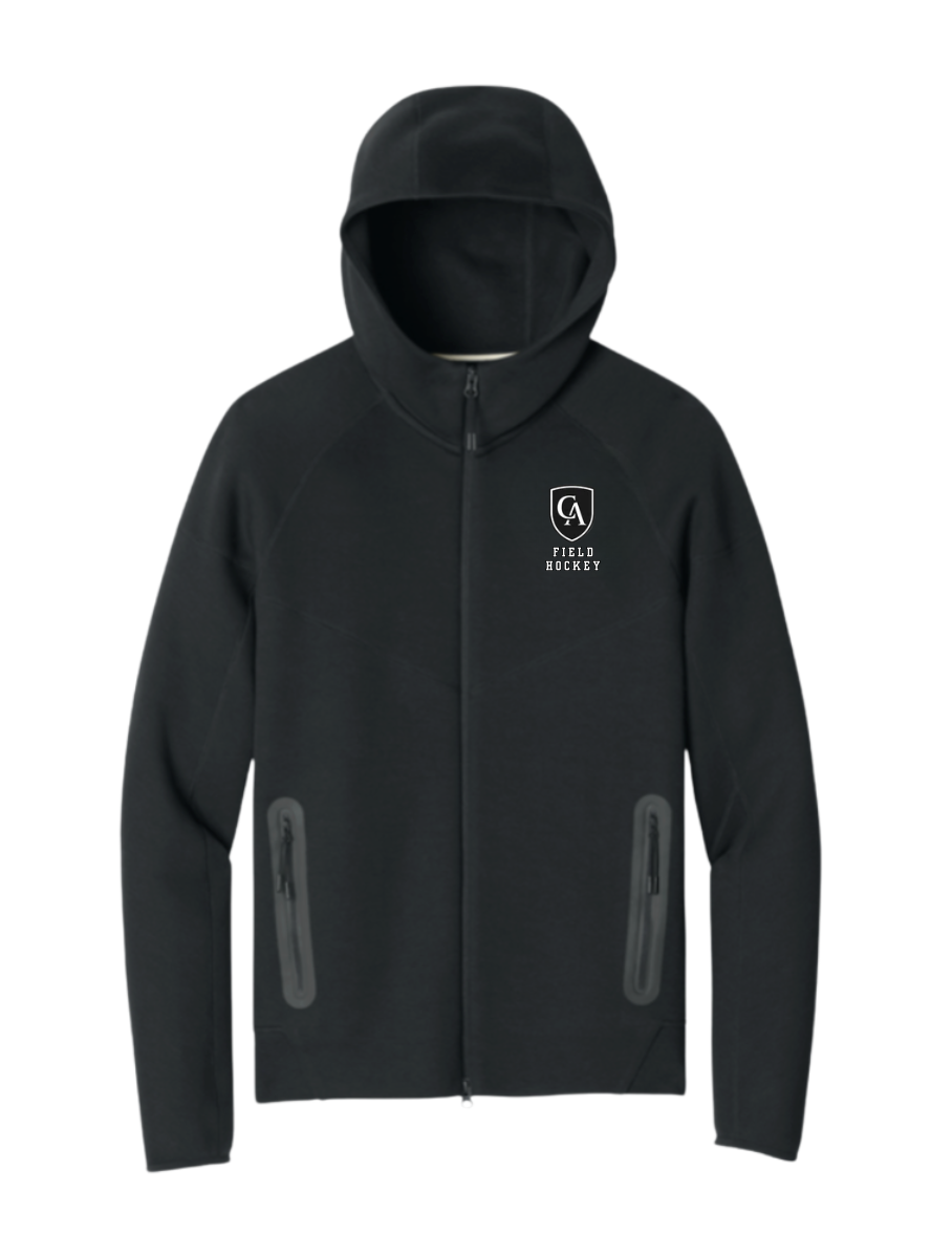 Adult Unisex Nike Tech Fleece Full Zip-Hoodie with Embroidered Columbus Academy Field Hockey Logo