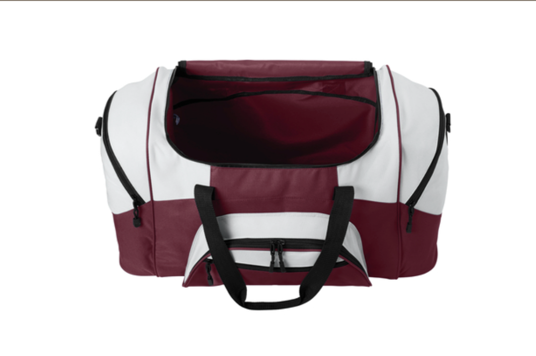 New Albany Youth Soccer League Crest Graphic Sport Duffel