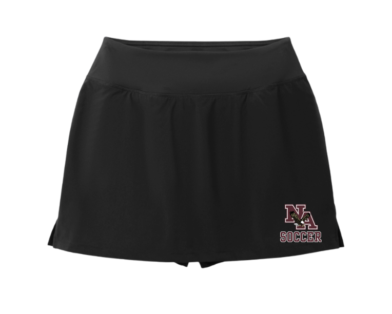 Women's New Albany Classic Maroon Soccer Logo Graphic Sport Tek Repeat Performance Skirt