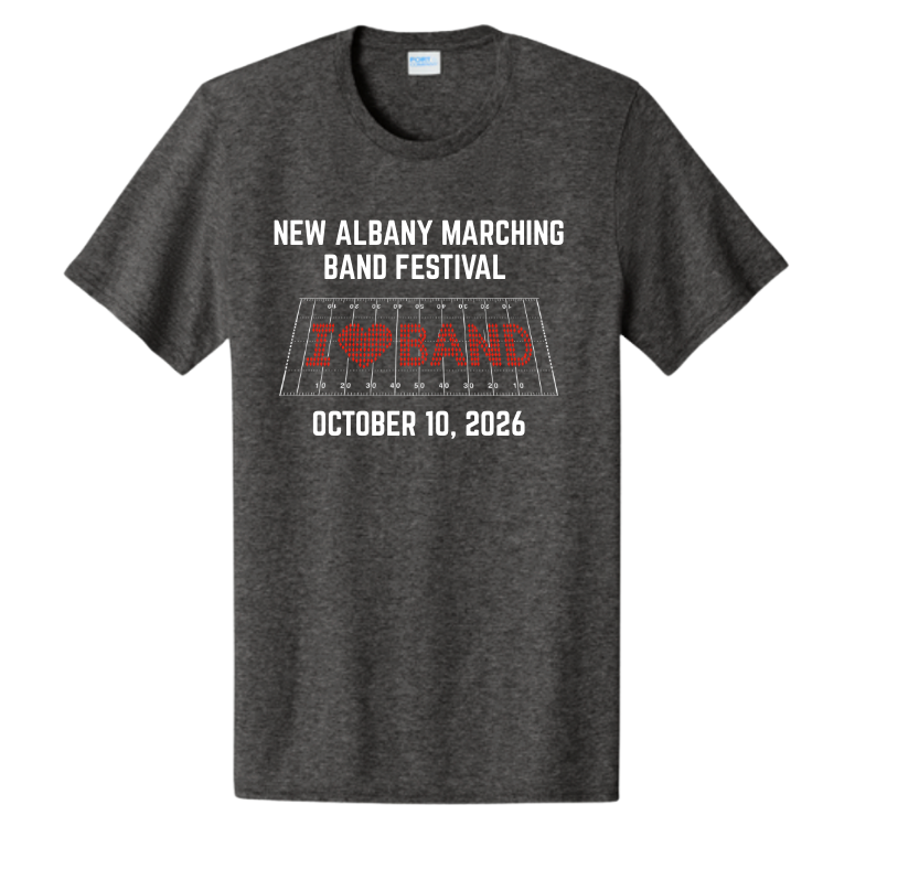 Adult Unisex Official 2026 Marching Band Festival Graphic Short Sleeve Soft Tee