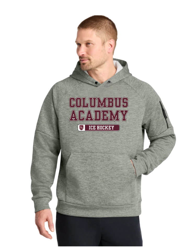 Adult Unisex Columbus Academy Ice Hockey Graphic Nike Therma-FIT Pocket Pullover Performance Fleece Hoodie